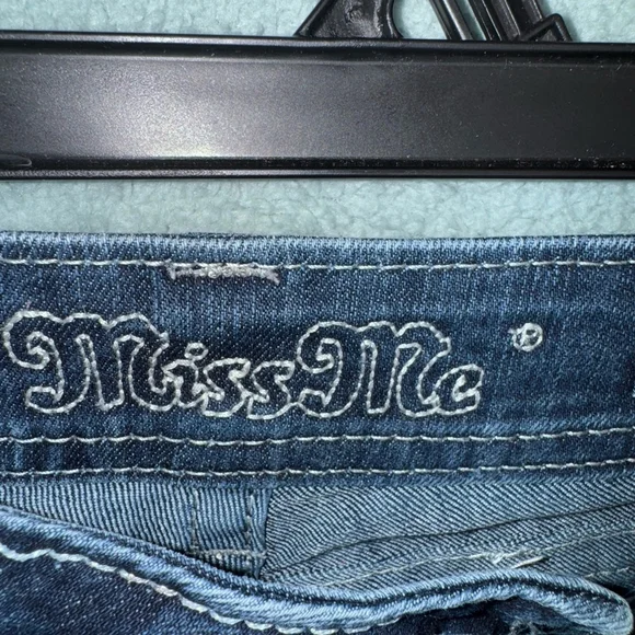 Women's Miss Me Skinny Jeans Size 27 Blue - Picture 3 of 8